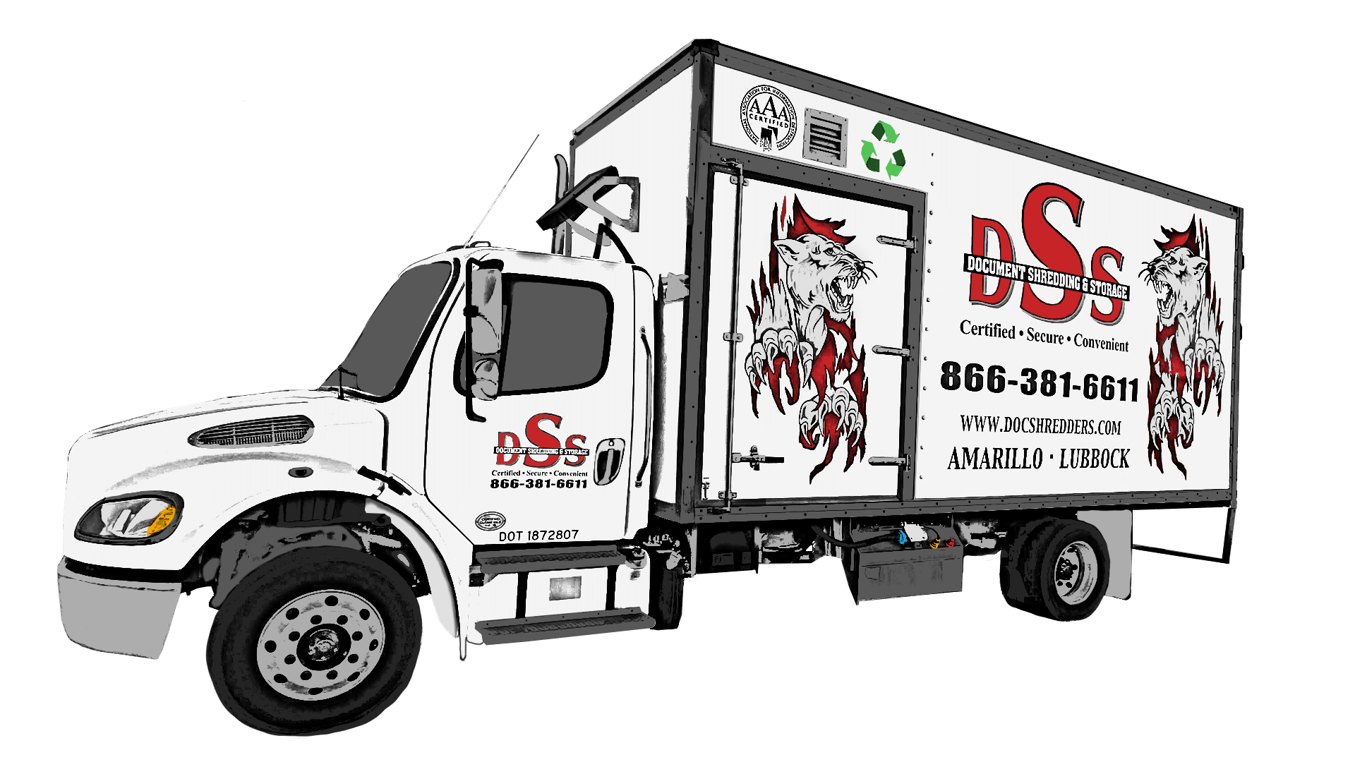 DSS Mobile Shredding Truck