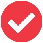 Red Checkmark Icon