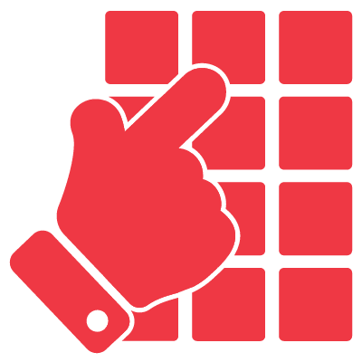 Red Access Panel Icon