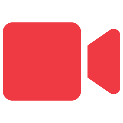 Red Video Camera Icon