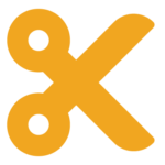 chopping_icon Yellow Scissor Icons