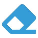 erase_icon Blue Eraser Icon