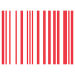 Red Barcode Icon