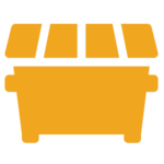 Landfill Dumpster Icon