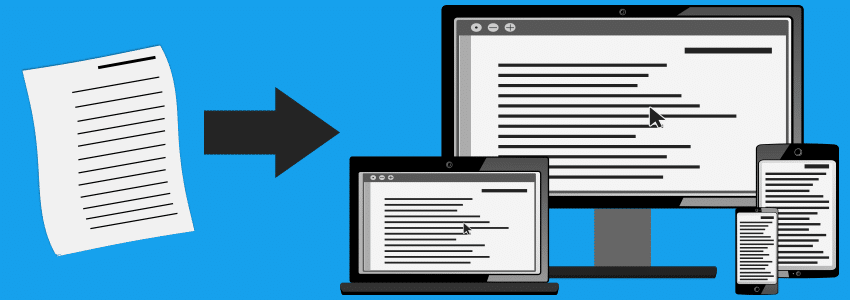 Document Scanning graphic