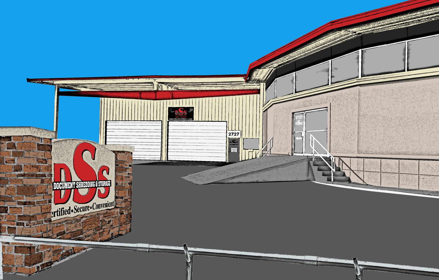 Amarillo Shredding Graphic