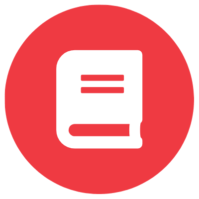 educate icon circle red