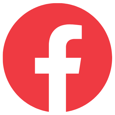 facebook icon red