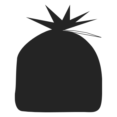 A black bag icon