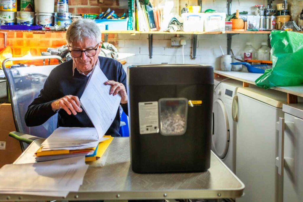 Home office document disposal process for secure information protection in Lubbock, TX